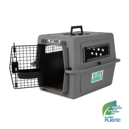 Petmate Sky Kennel Large - 28” x 20.5” - Hard-Sided Bird Travel Carrier