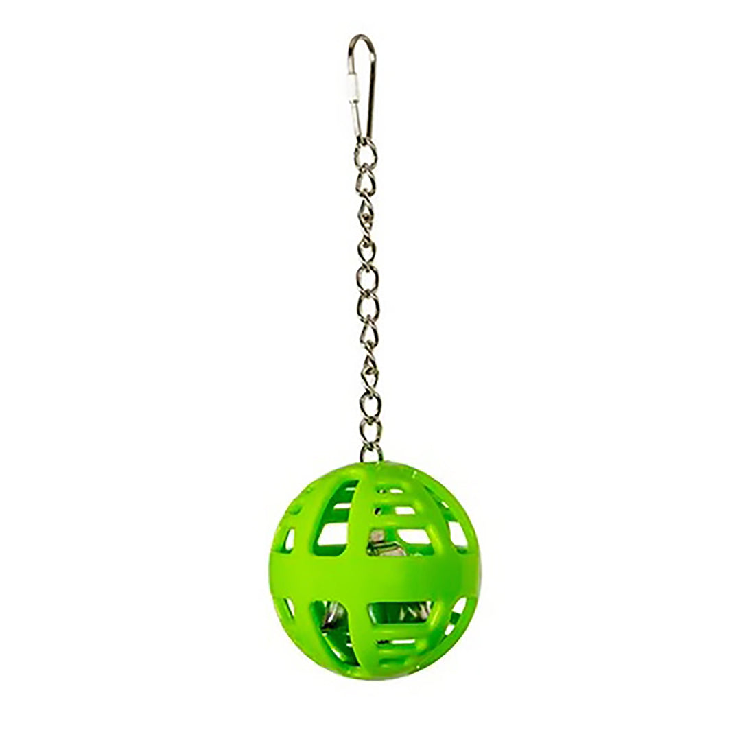 Caitec Featherland Paradise Holi Foraging Ball - Puzzle Treat Dispenser Bird Toy