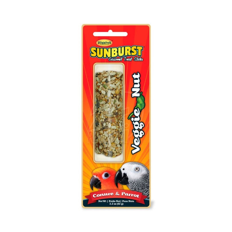 Higgins Sunburst Gourmet Treat Stick Veggie Nut - 2.2oz