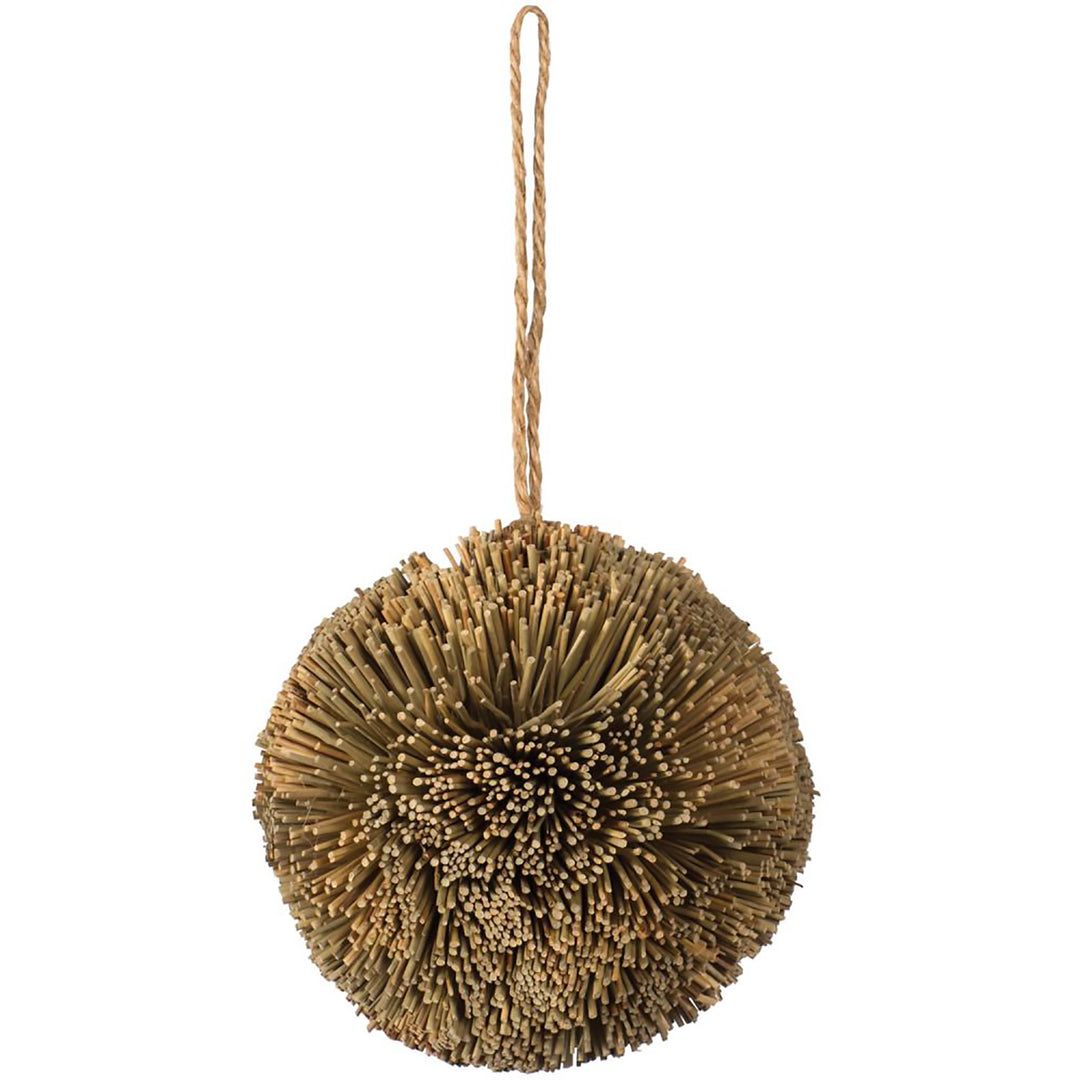 Prevue Pet Products Naturals Grassy Nibblers Activity Ball - Chew Bird Toy #1090