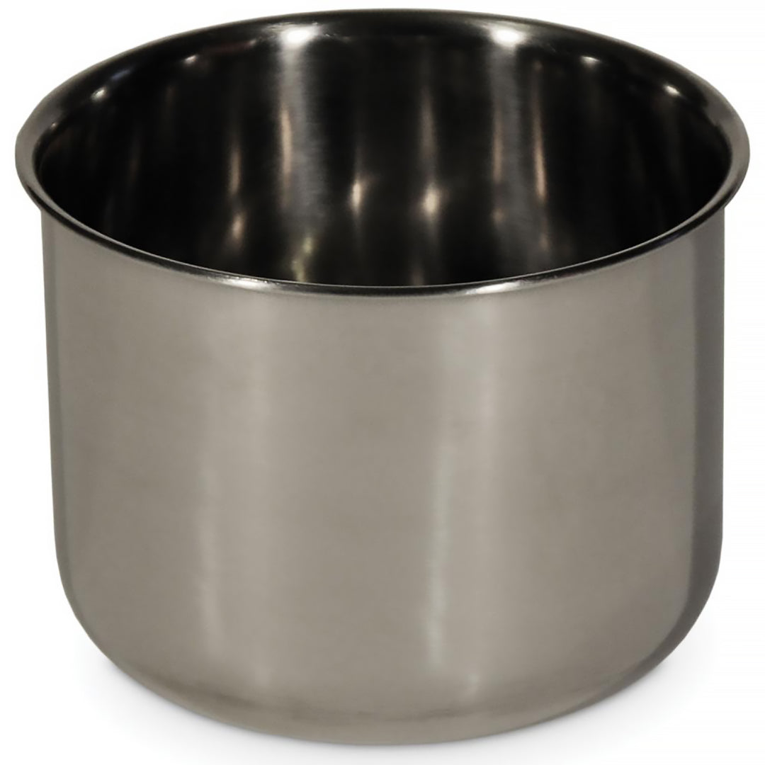 Prevue Pet Products Large Stainless Steel Replacement Coop Bird Cage Cup - 4 3/8” Diameter - Spare Food Dish for Prevue Cages #1244