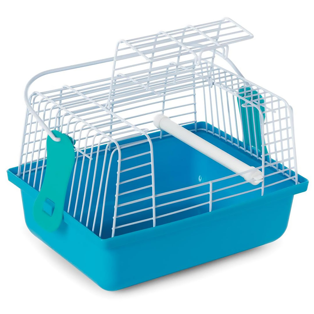 Prevue Pet Products Travel Cage Blue - Small Bird Carrier #1304