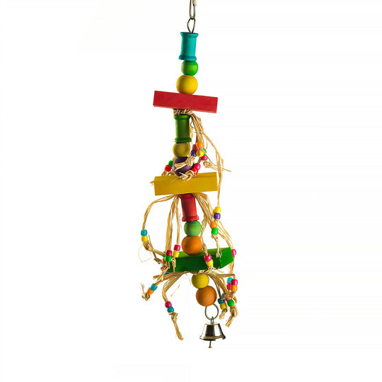 Aria Straw Dancer - Hanging Chew Bird Toy #2111