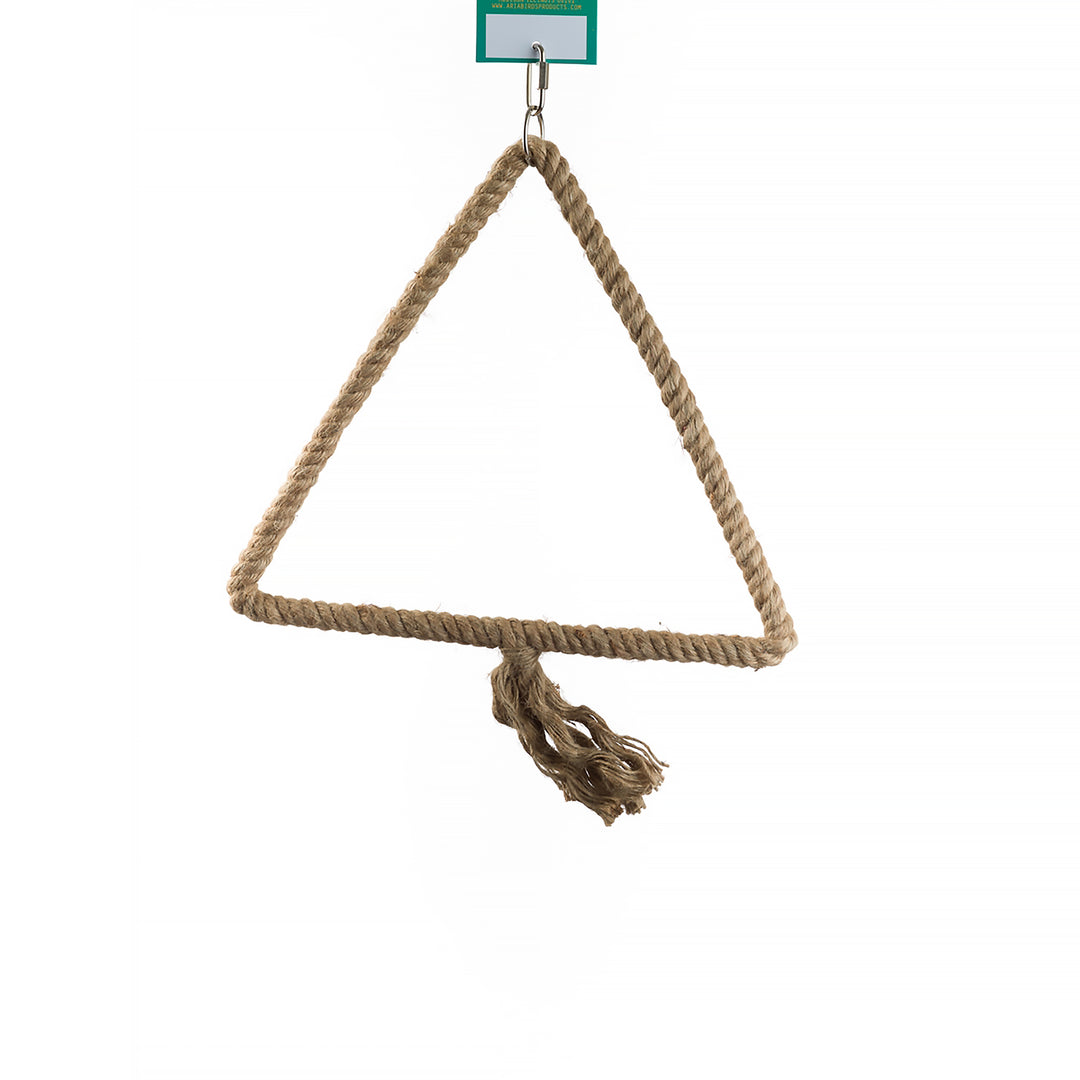 Aria Wrangle Triangle - Jute Swing Bird Toy #2113