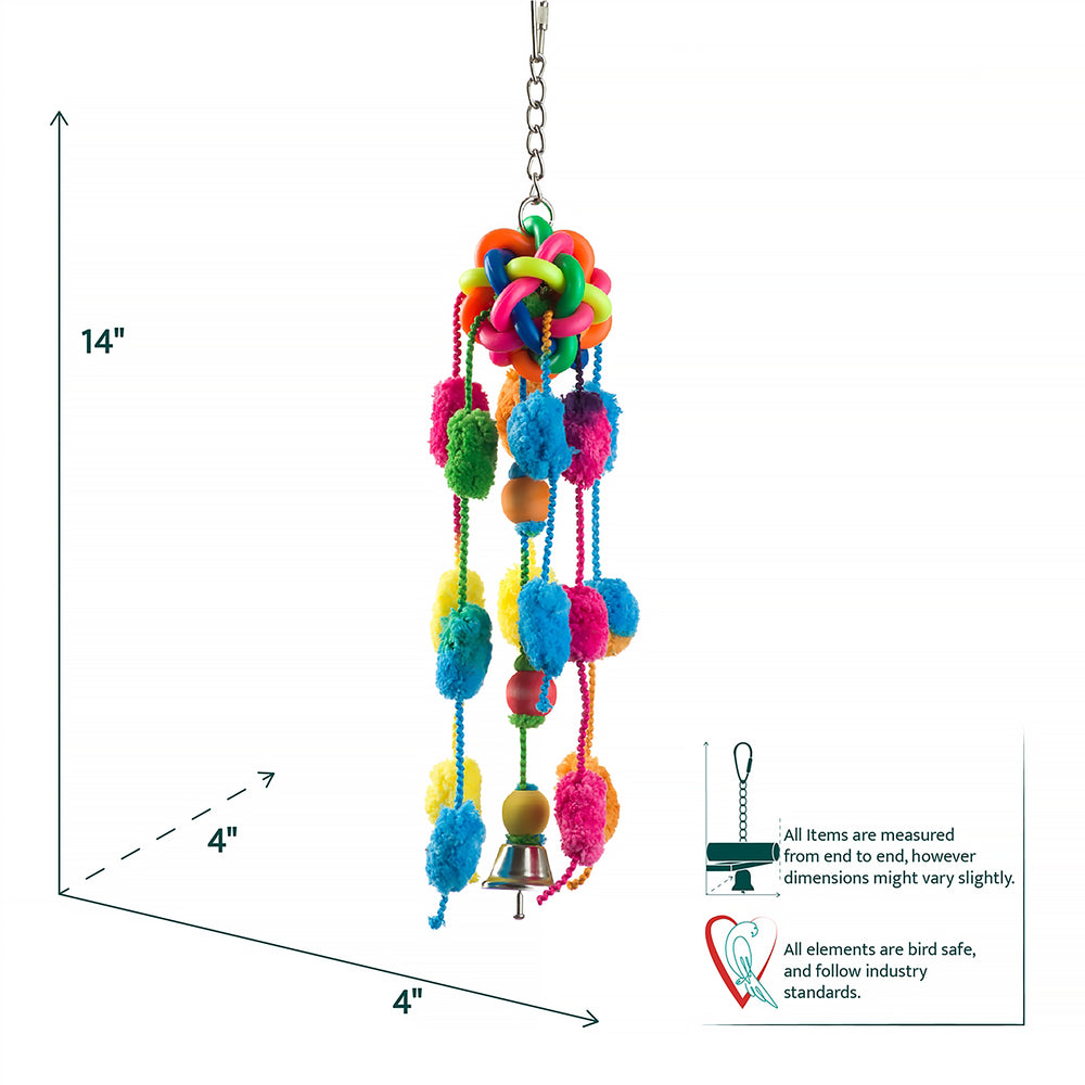 Aria Fairyland - Hanging Soft Chew Bird Toy #2180