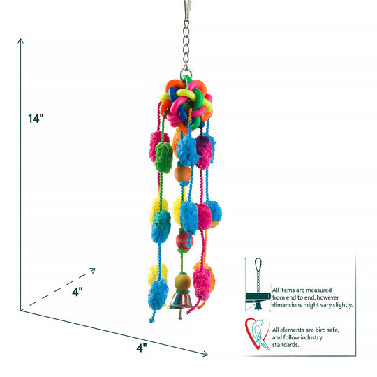 Aria Fairyland - Hanging Soft Chew Bird Toy #2180