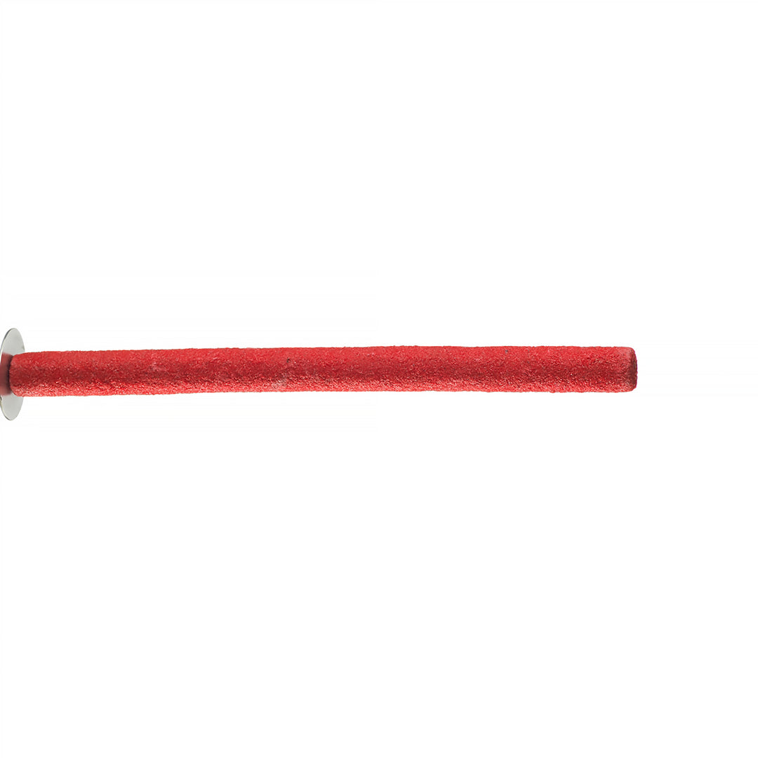 Aria Sand Perch 12" Red - Pedicure Bird Perch #8029