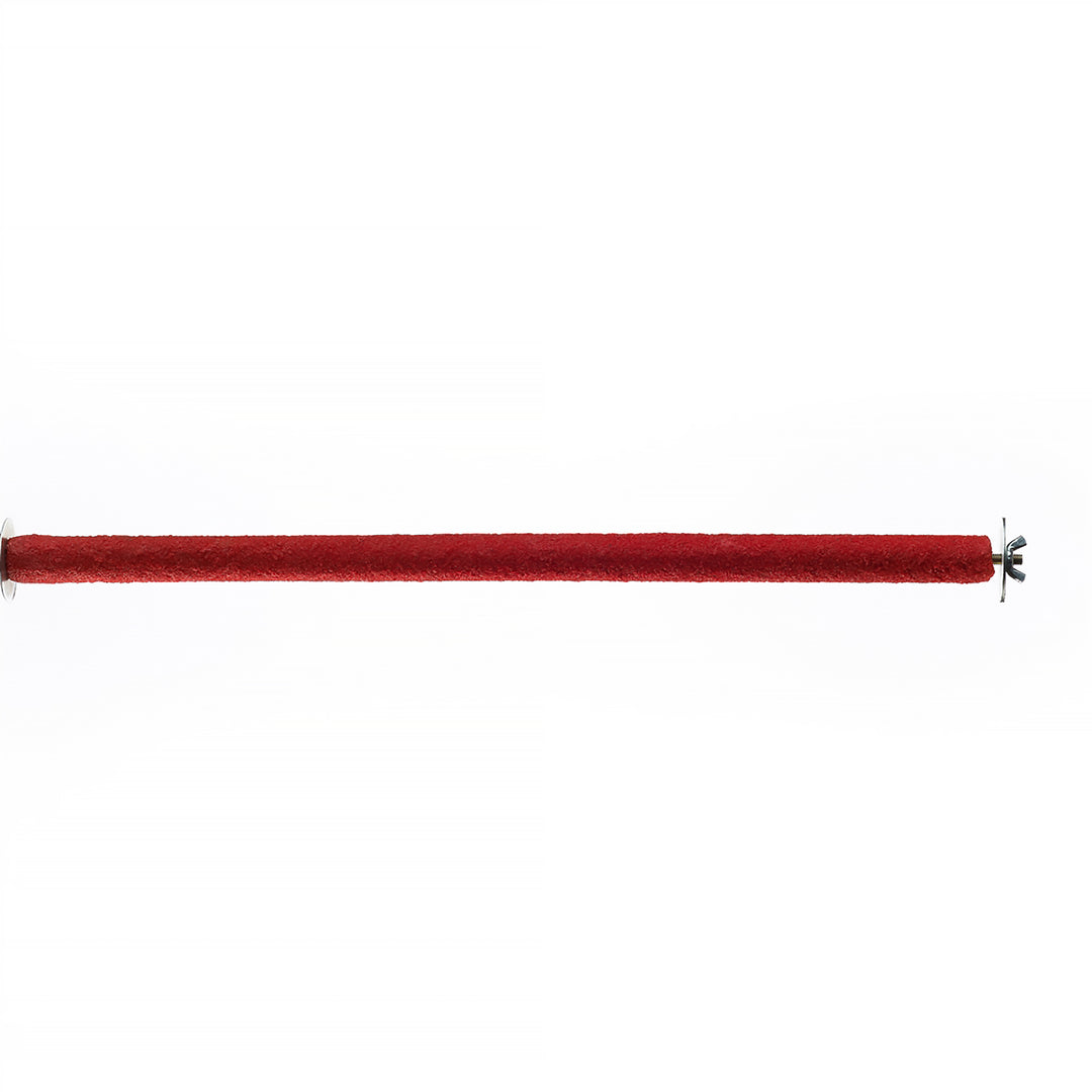 Aria Sand Perch 18" Red - Pedicure Bird Perch #8030