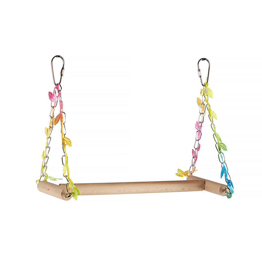 Aria Glider Rider - Swinging Wood Bird Perch #2390