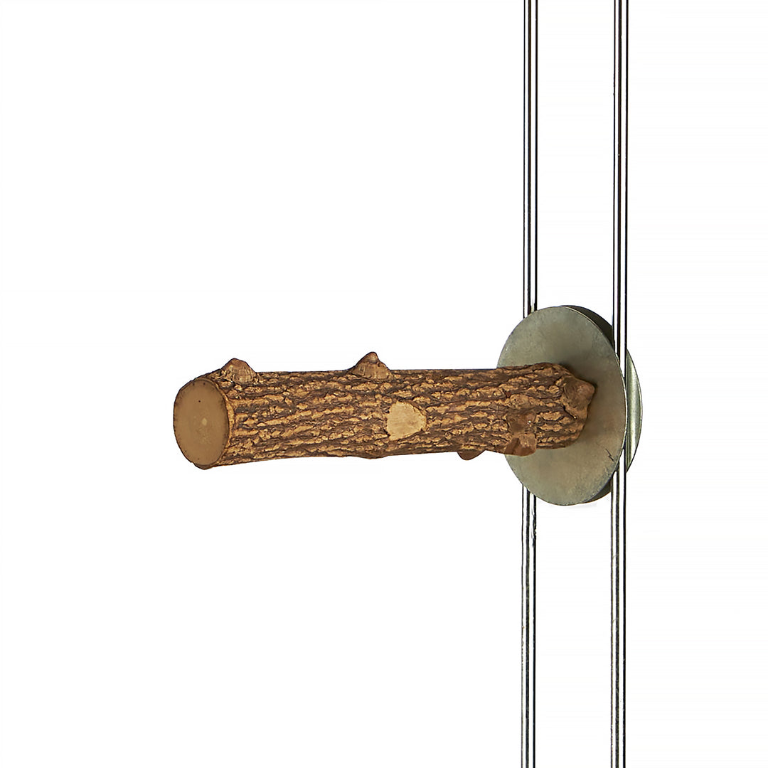 Aria Knobby Perch 4" - All-Natural Wood Bird Perch #8114