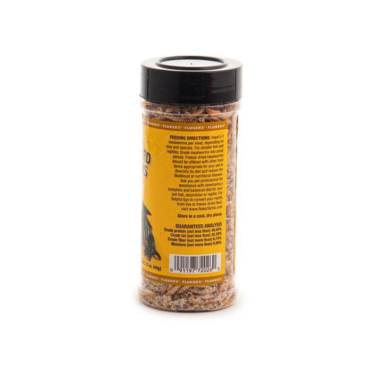 Fluker's Freeze-Dried Mealworms - 1.9oz