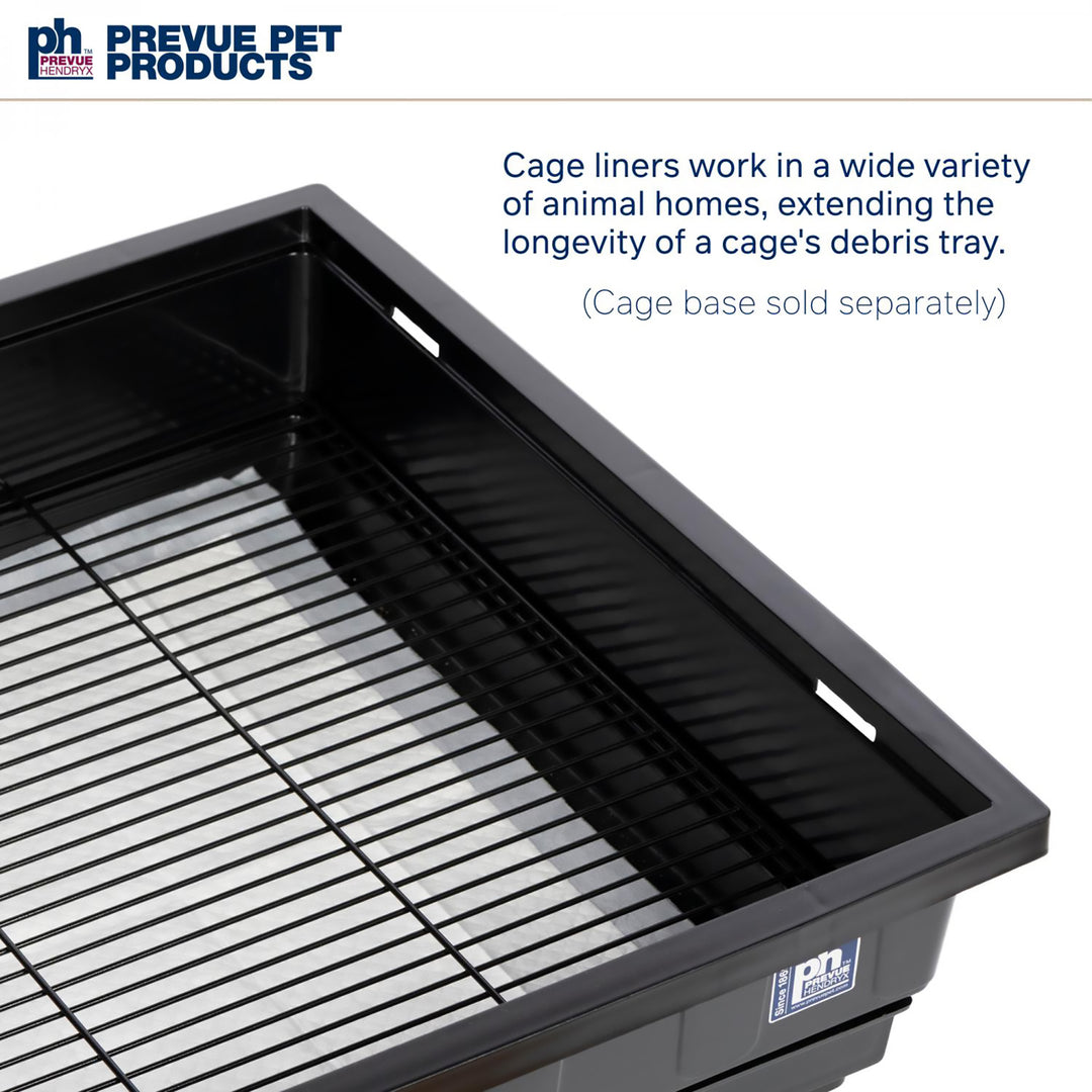 Prevue Pet Products Cage Liners 20 Pack - 5-Layer Lining Pads for Parrot Cages #18100
