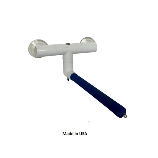 Polly's Pet Products Window & Shower Perch Small - Portable Sandy Bird Perch