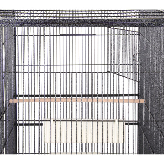 A&E Cage Company Flight Cage & Stand Platinum - 32” x 21” - Small Bird Enclosure #13221