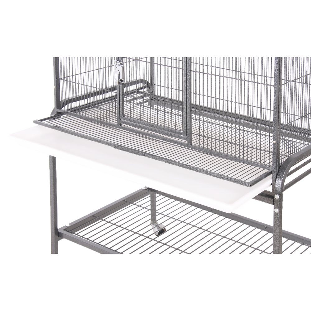 A&E Cage Company Flight Cage & Stand Platinum - 32” x 21” - Small Bird Enclosure #13221