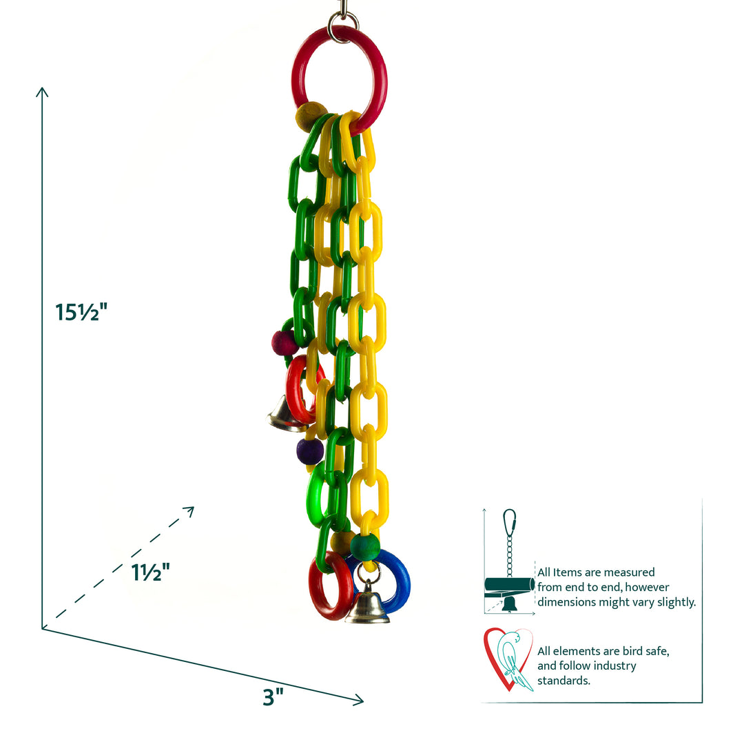 Aria Monkey Chains - Chew Bird Toy #2005