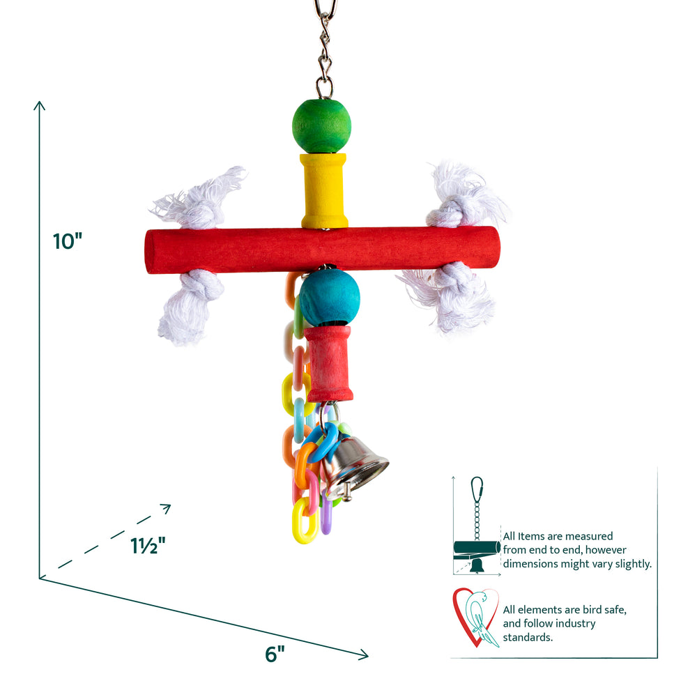 Aria Tangles And Tethers - Chew Bird Toy #2010
