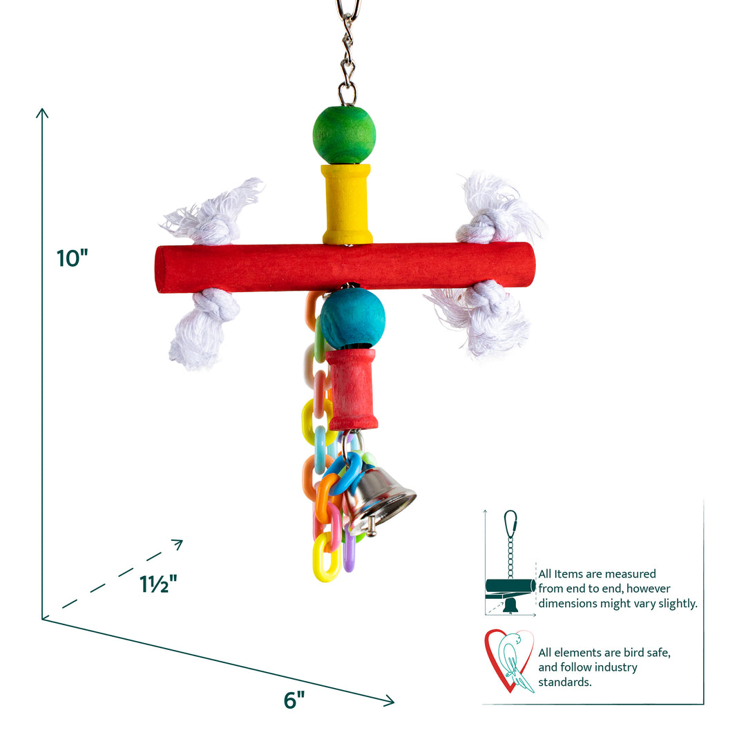 Aria Tangles And Tethers - Chew Bird Toy #2010