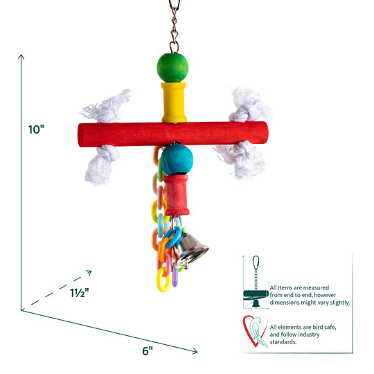 Aria Tangles And Tethers - Chew Bird Toy #2010