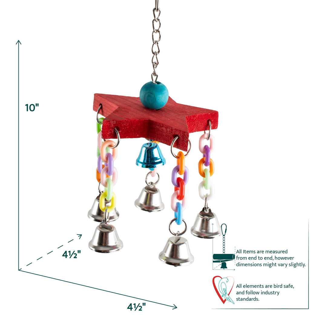 Aria Star-Go-Round - Motion & Chew Bird Toy #2020
