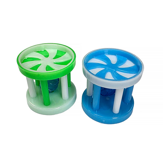 Aria 2" Barrel Foot Toy - 1 Pack - Foot & Chew Bird Toy