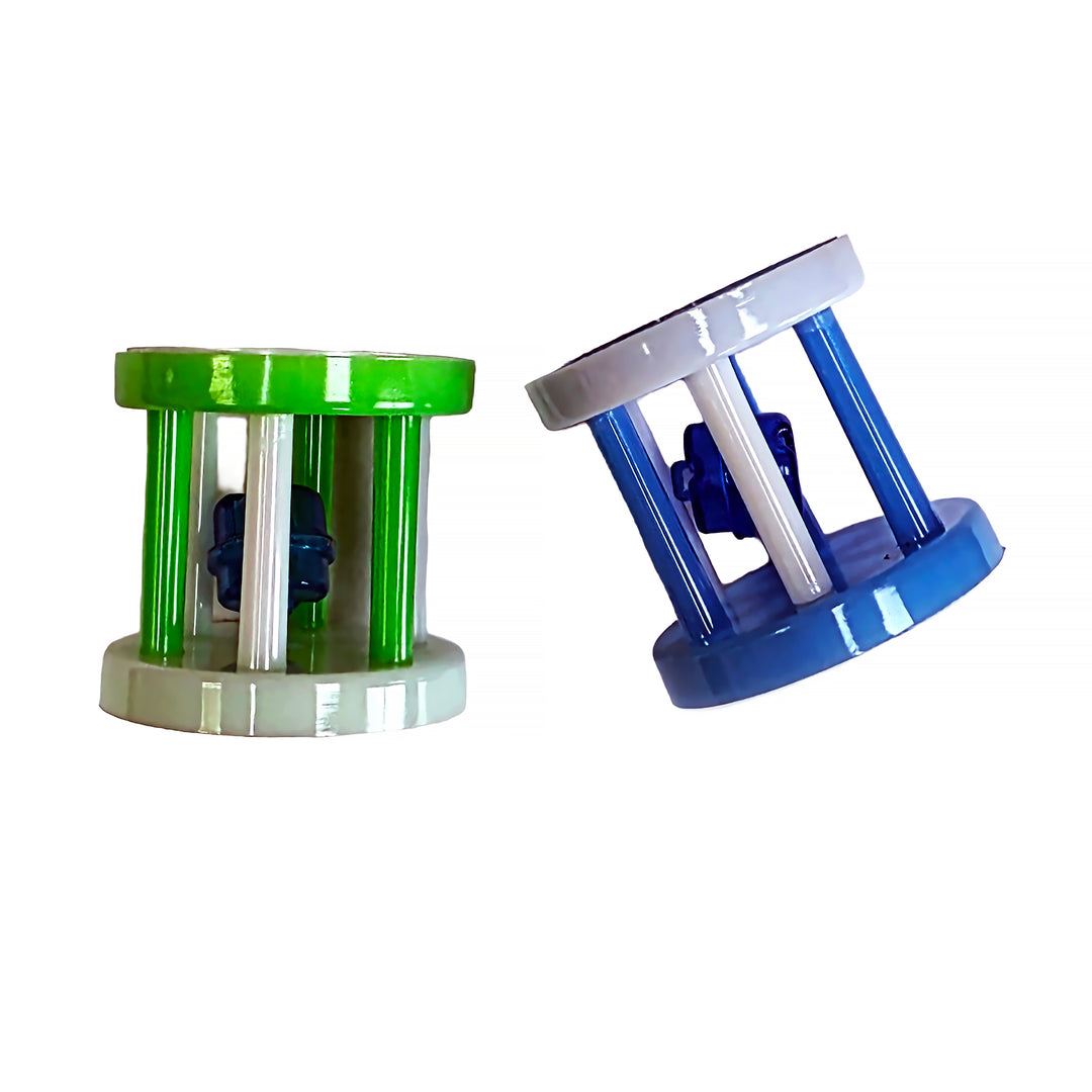 Aria 2" Barrel Foot Toy - 1 Pack - Foot & Chew Bird Toy