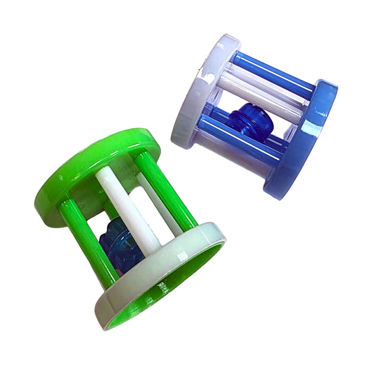 Aria 2" Barrel Foot Toy - 1 Pack - Foot & Chew Bird Toy