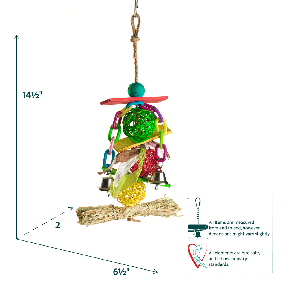 Aria The Dangler - Chew Bird Toy #2035