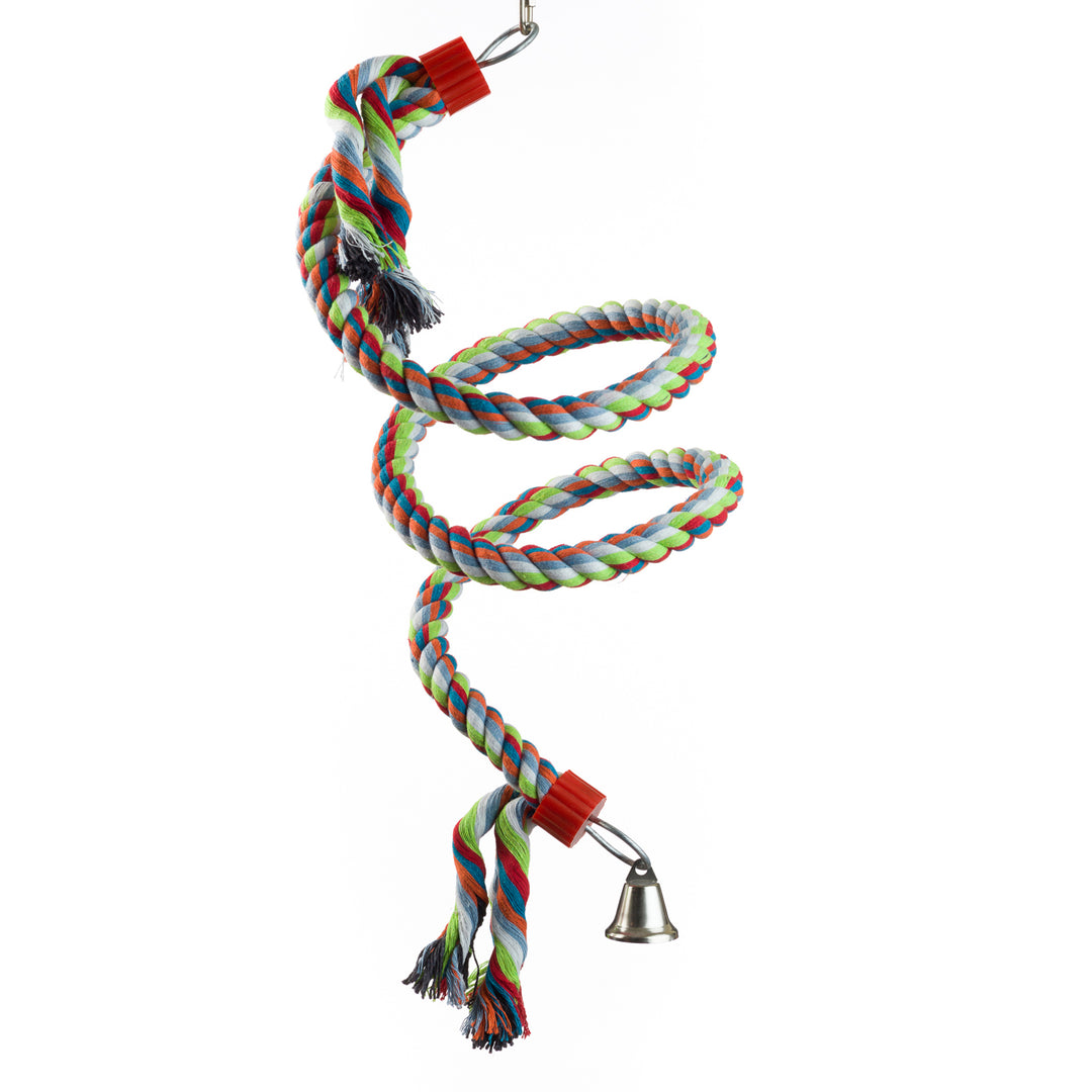 Aria Bouncy Boing Medium - Cotton Bungee Swing Bird Toy #2037