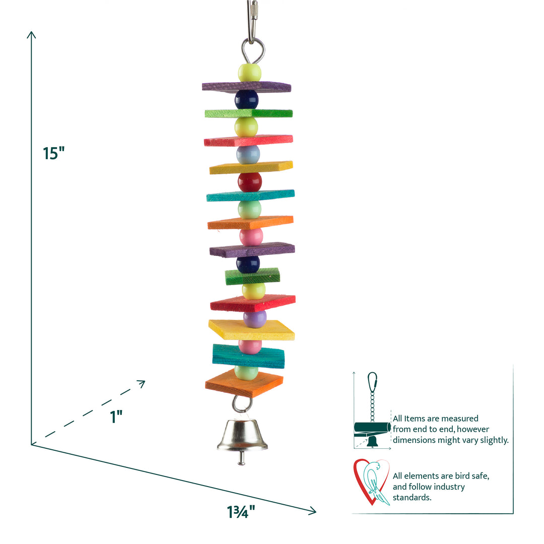 Aria Simple Stack - Chew Bird Toy #2053