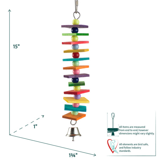 Aria Simple Stack - Chew Bird Toy #2053