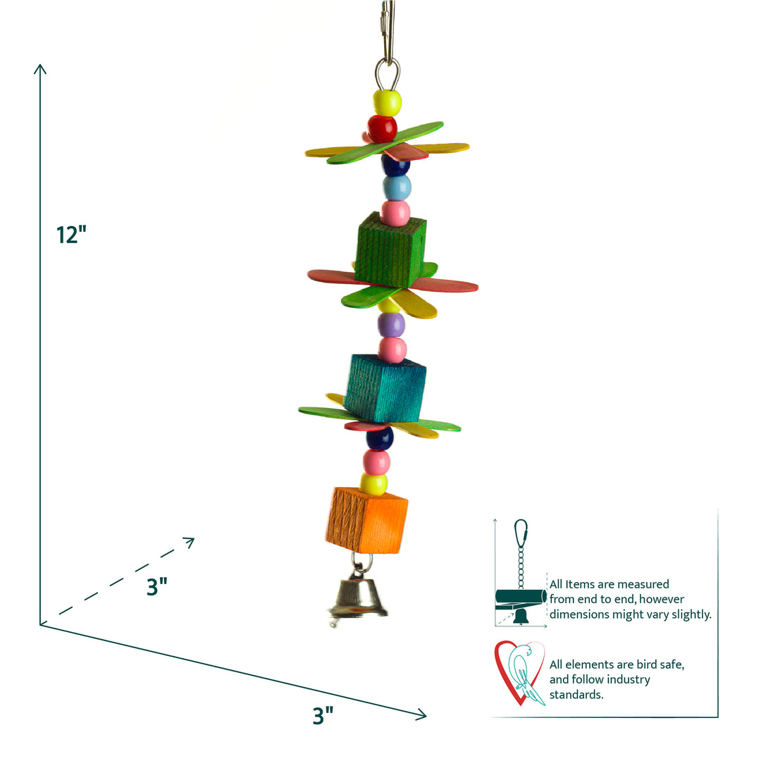 Aria Marshmellow - Chew Bird Toy #2078