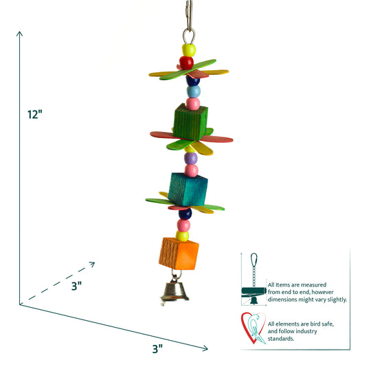 Aria Marshmellow - Chew Bird Toy #2078