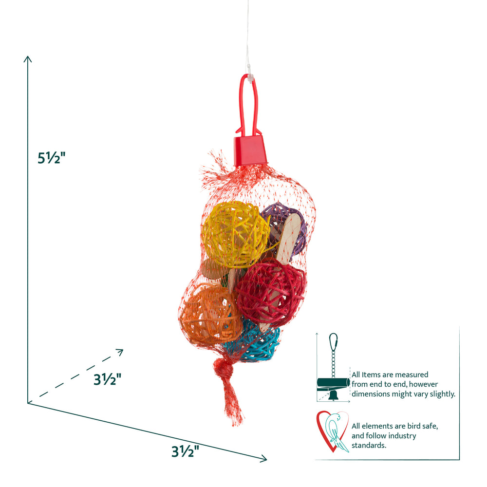 Aria Footsy Tootsy Pops - Chew Foot Bird Toy #2167