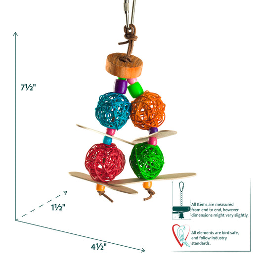 Aria Bubba Balls - Chew Bird Toy #2177