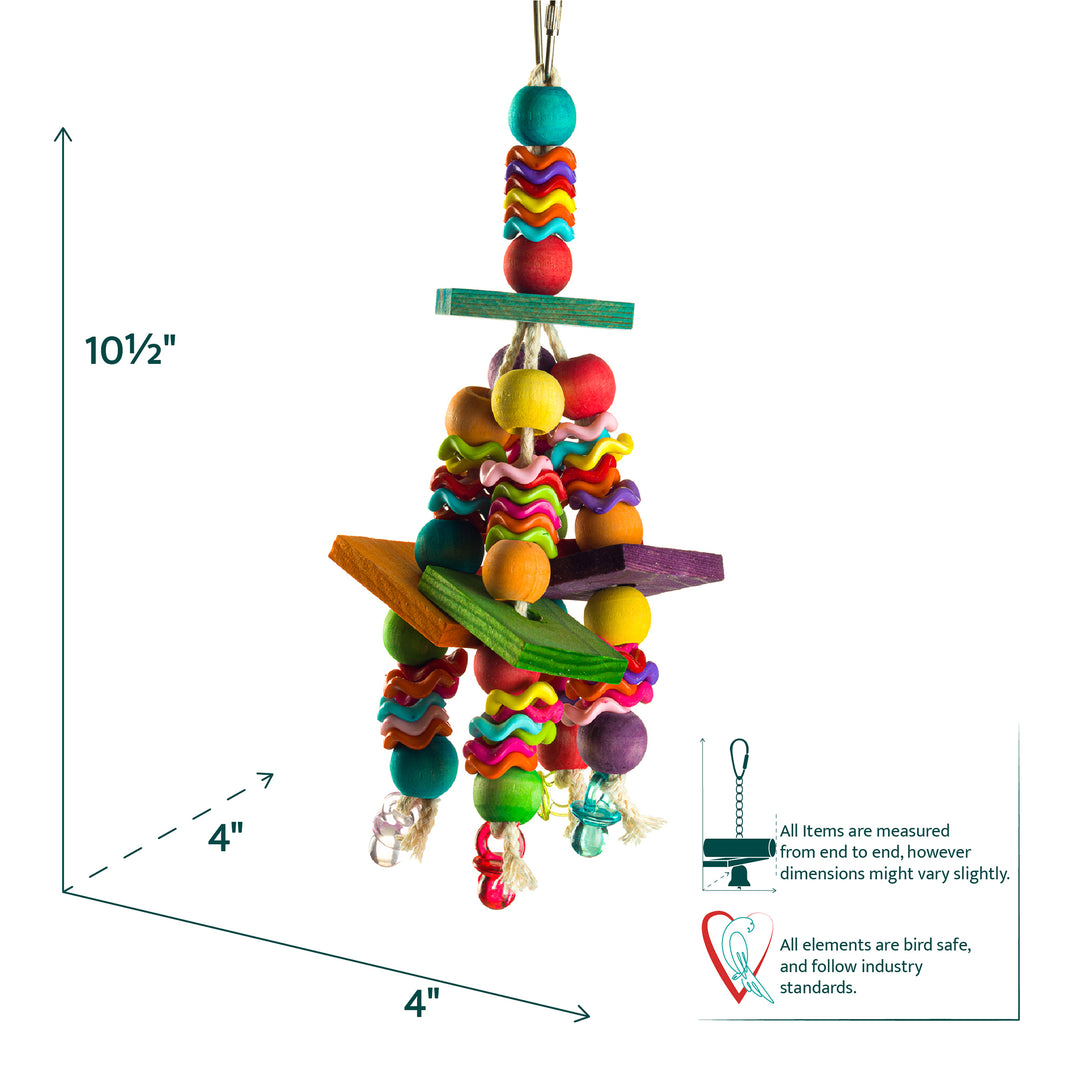Aria Fantasia - Hanging Chew Bird Toy #2184