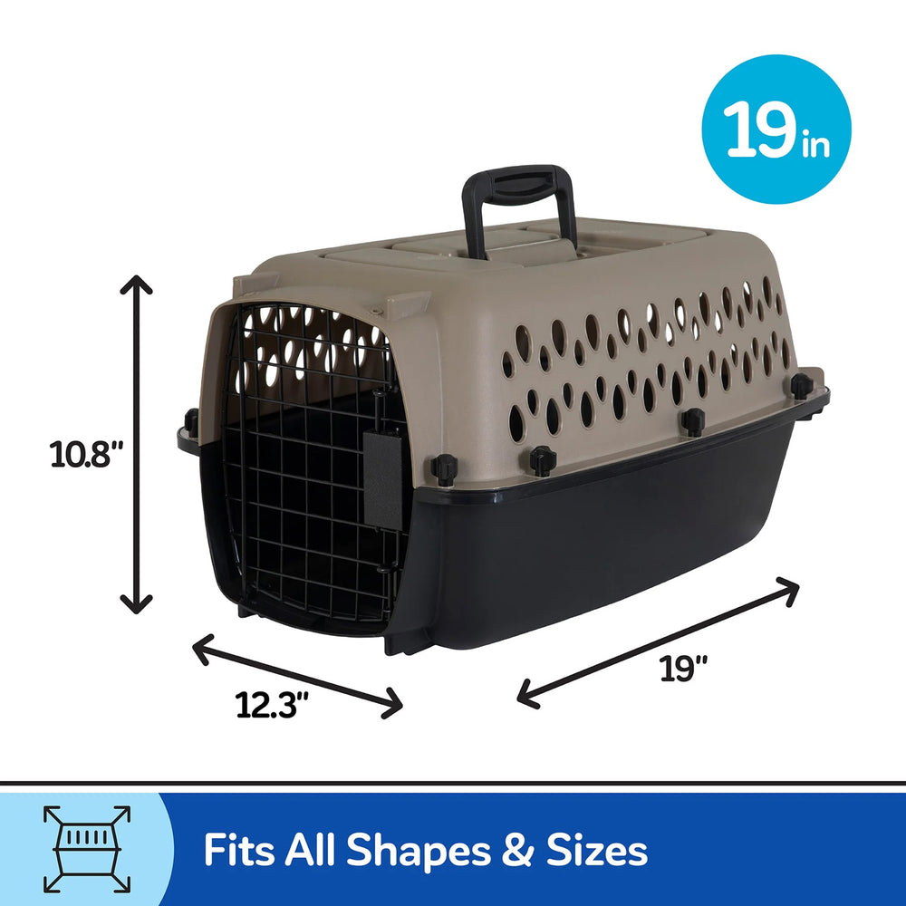 Petmate Vari Kennel - 19" x 12.3" - Hard-Sided Bird Travel Carrier