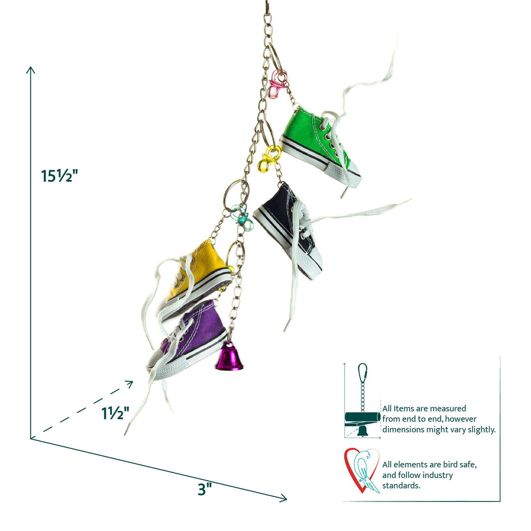 Aria Sneakin' around - Chew & Foraging Bird Toy #2204