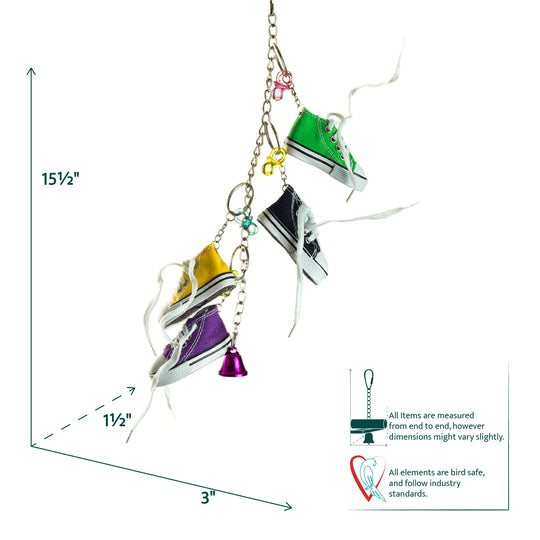 Aria Sneakin' around - Chew & Foraging Bird Toy #2204