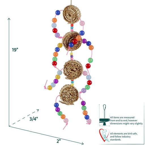 Aria Candyland - Chew Bird Toy #2241