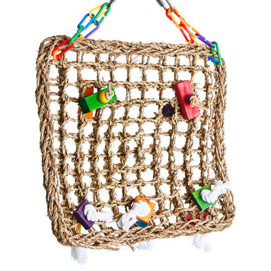 Aria Waffle Wall - Climbing Chew Bird Toy #2250