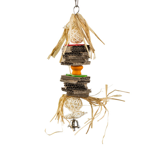 Aria Crazy Cardboard - Chew & Foraging Bird Toy #2256