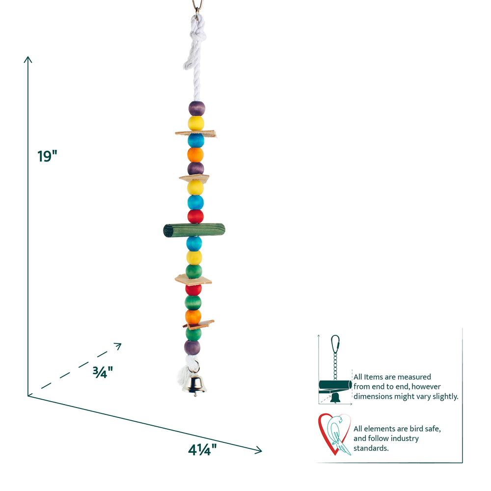 Aria Gumball Rope - Chew Bird Toy #2279