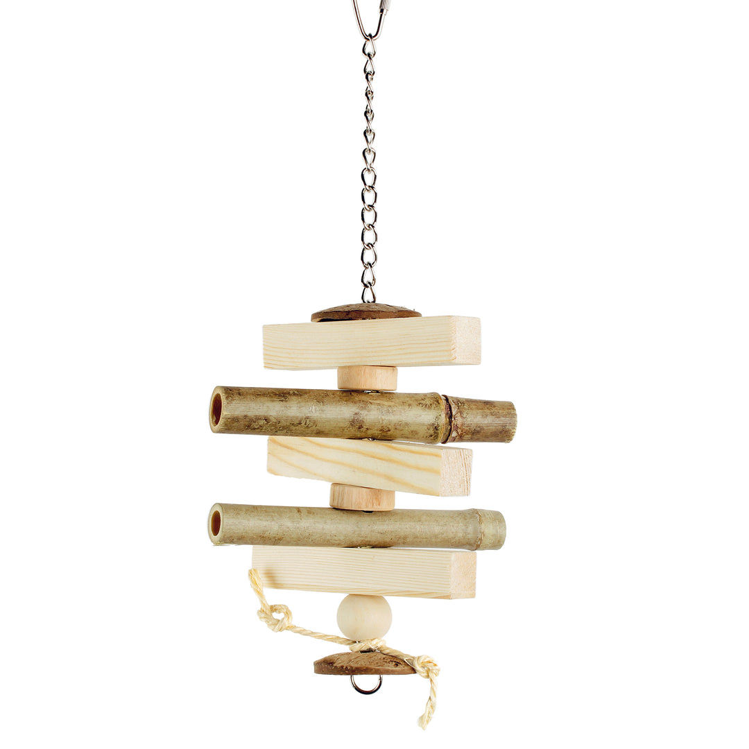 Aria Chew Choo Bamboo - Natural Chew Bird Toy #2281