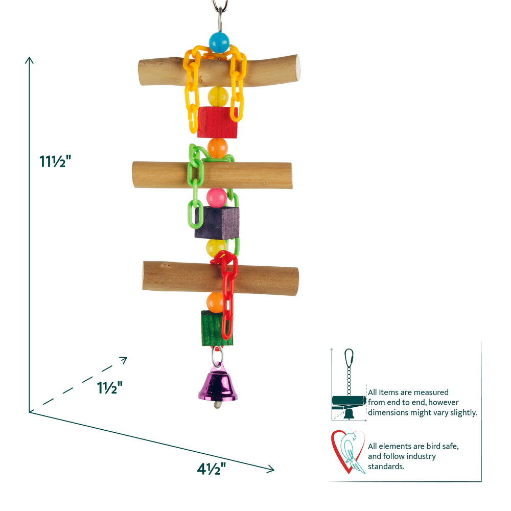 Aria Spiral Twigs - Chew Bird Toy #2306