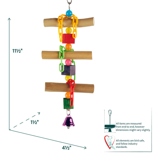 Aria Spiral Twigs - Chew Bird Toy #2306