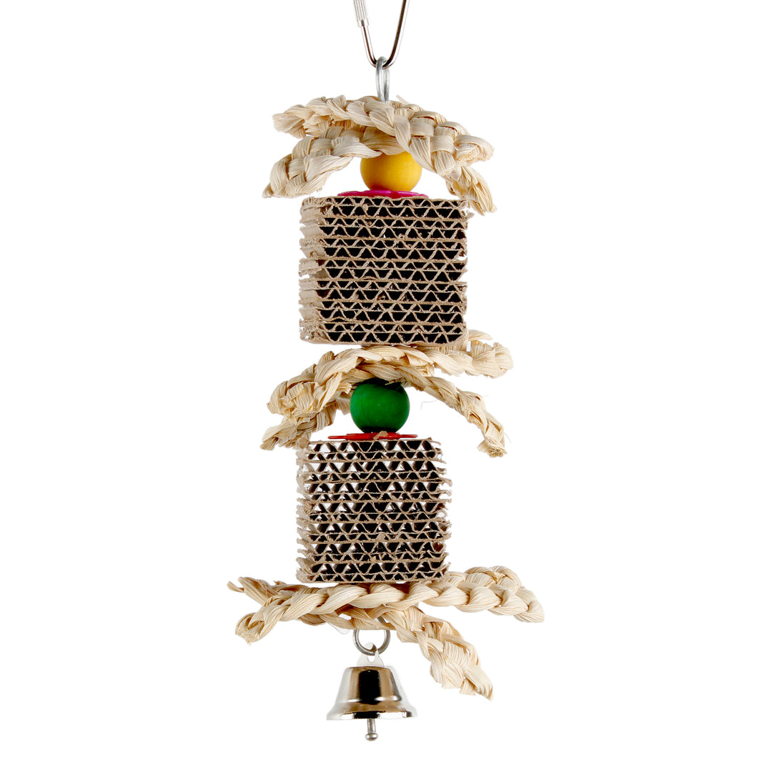 Aria Cardboard & Braids Junior - Chew Bird Toy #2309