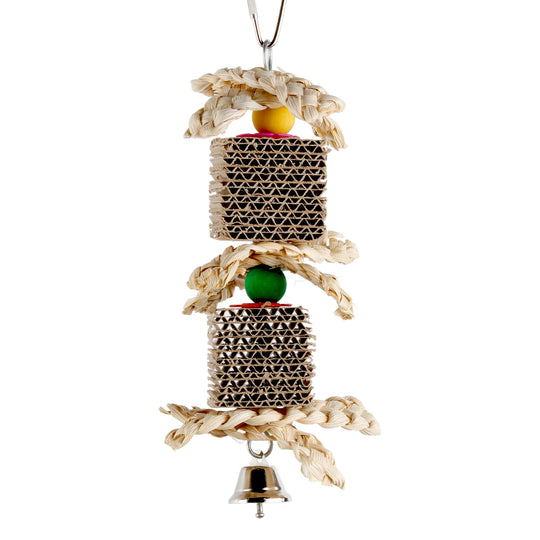 Aria Cardboard & Braids Junior - Chew Bird Toy #2309