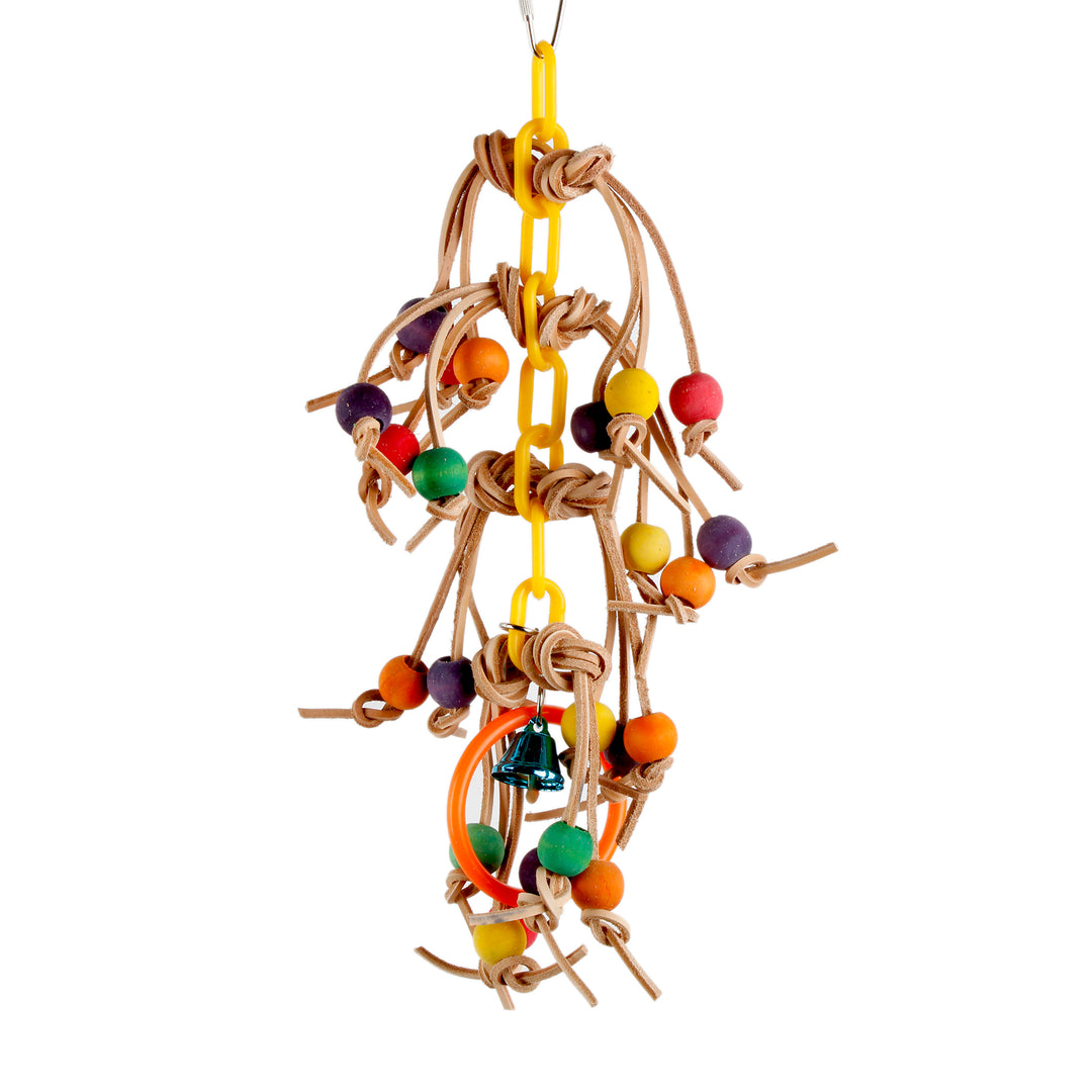 Aria Looney Leather Laces - Chew Bird Toy #2310