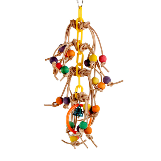 Aria Looney Leather Laces - Chew Bird Toy #2310
